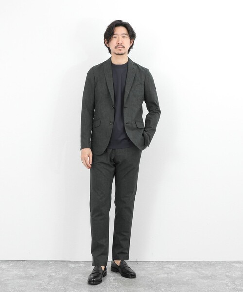 NOLLEY’S（ノーリーズ）の「《ビジカジ/セットアップ対応》COOLDOTS クールドッツ イージーパンツ 26SS（その他パンツ・メンズ・チャコールグレー/ベージュ/インディゴブルー・XL/L/M/S）」の8枚目の写真