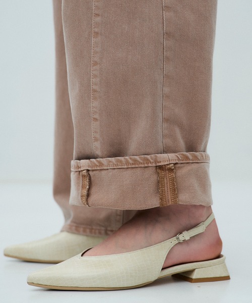 PUBLIC TOKYO(パブリックトウキョウ)の「【2026春新作&シリーズ累計5,000本大人気デニム】PUBLICDENIM PINKRELAX(デニムパンツ・レディース・ピンク系その他・S-Regular/S-Long/M-Regular/M-Long/L-Regular/L-Long/XL-Regular)」の5枚目の写真