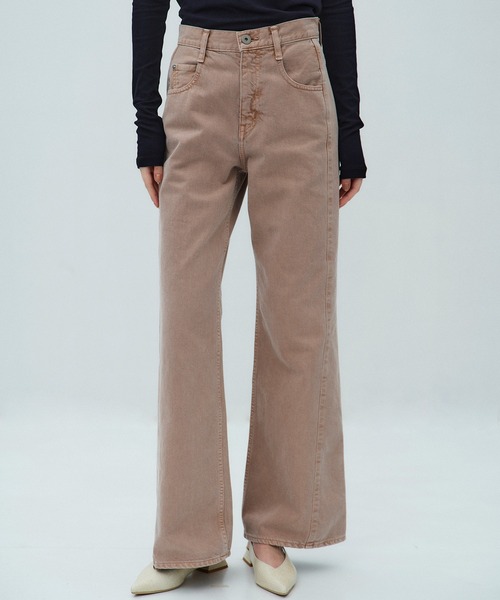 PUBLIC TOKYO(パブリックトウキョウ)の「【2026春新作&シリーズ累計5,000本大人気デニム】PUBLICDENIM PINKRELAX(デニムパンツ・レディース・ピンク系その他・S-Regular/S-Long/M-Regular/M-Long/L-Regular/L-Long/XL-Regular)」の2枚目の写真