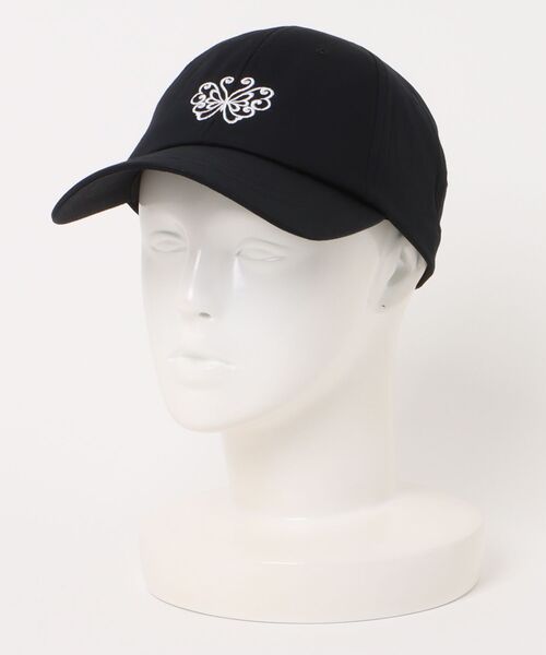 ANNA SUI（アナスイ）の「バタフライ刺しゅうキャップ（キャップ・レディース・ライトパープル/ベージュ/ブラック・FREE）」の2枚目の写真