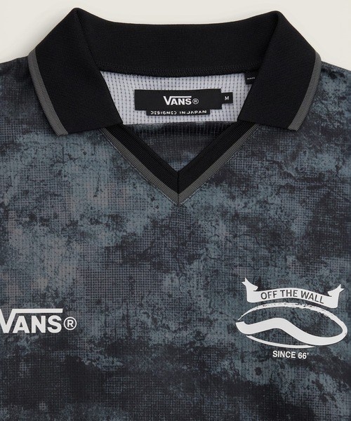 VANS(バンズ)の「PITCH TO STREET ジャージーシャツ / TDC SS JERSEY Black VN000X6GBLK1(その他トップス・メンズ・ブラック・LARGE/MEDIUM/X-LARGE)」の3枚目の写真