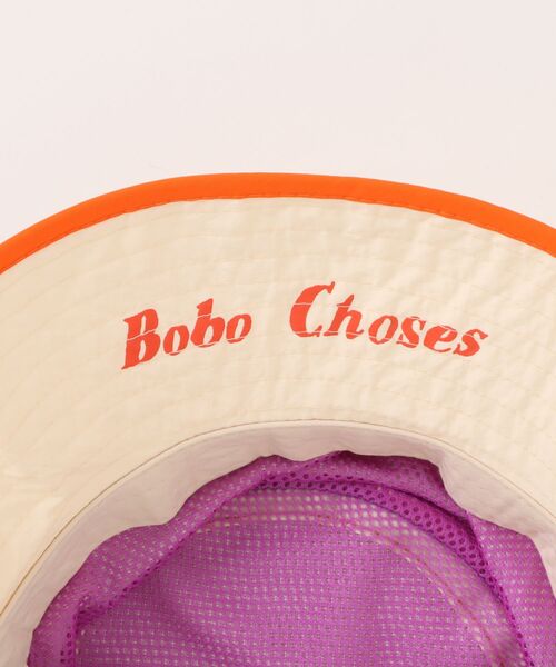 BOBO CHOSES(ボボショーズ)の「Bobo Choses bucket hat(ハット・キッズ・パープル・HEAD54/HEAD52)」の10枚目の写真