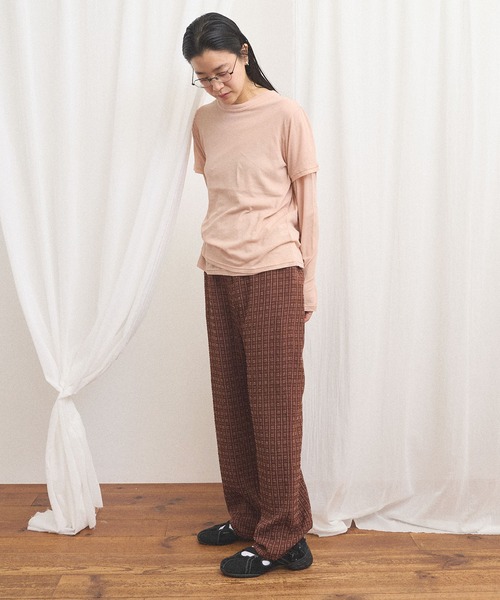 fig Ｌondon（フィグロンドン）の「Kate pants（その他パンツ・レディース・ブラウン・FREE）」の3枚目の写真