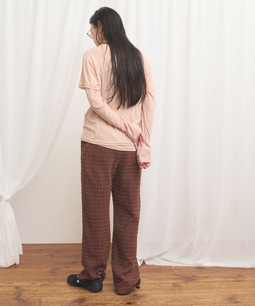 fig Ｌondon（フィグロンドン）の「Kate pants（その他パンツ・レディース・ブラウン・FREE）」の6枚目の写真