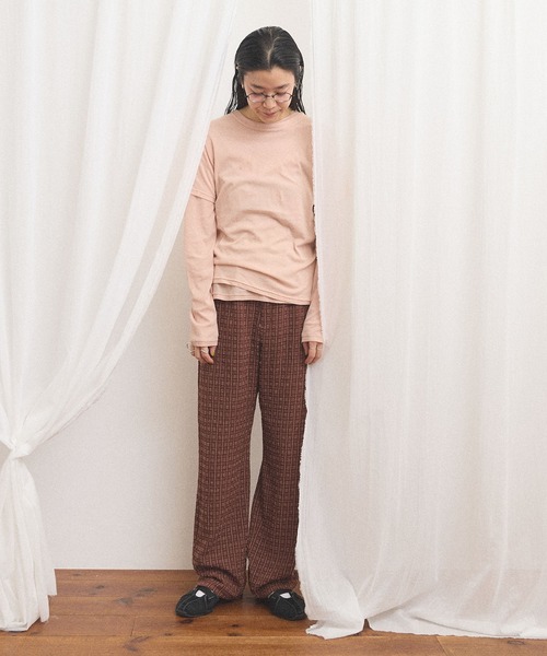 fig Ｌondon（フィグロンドン）の「Kate pants（その他パンツ・レディース・ブラウン・FREE）」の5枚目の写真