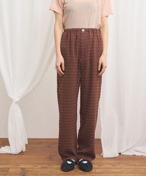 fig Ｌondon（フィグロンドン）の「Kate pants（その他パンツ・レディース・ブラウン・FREE）」の15枚目の写真