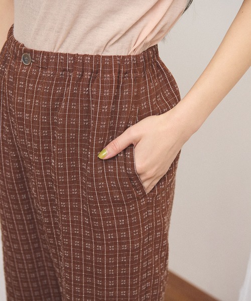 fig Ｌondon（フィグロンドン）の「Kate pants（その他パンツ・レディース・ブラウン・FREE）」の19枚目の写真