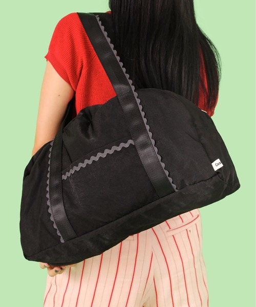 Casselini（キャセリーニ）の「Casselini(キャセリーニ)トラベルバッグ（ボストンバッグ・レディース・ブラウン/ブラック/カーキ・FREE）」の15枚目の写真