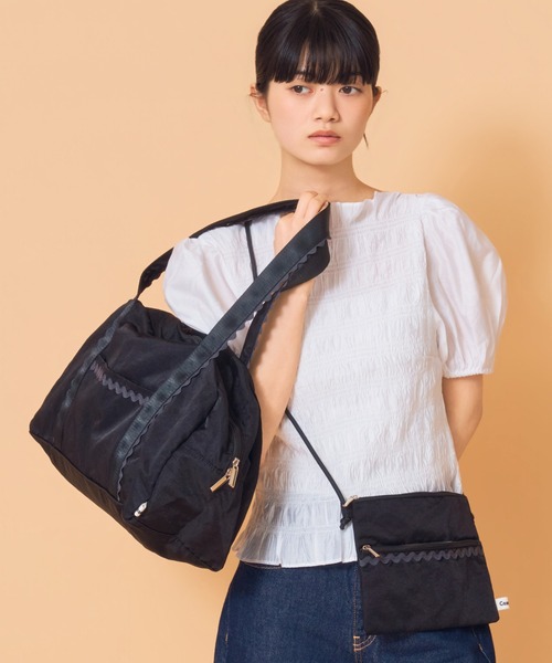 Casselini（キャセリーニ）の「Casselini(キャセリーニ)トラベルバッグ（ボストンバッグ・レディース・ブラウン/ブラック/カーキ/ブルー/ベージュ・FREE）」の7枚目の写真