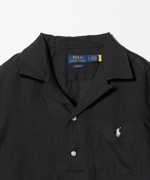 POLO RALPH LAUREN(ポロ ラルフ ローレン)の「<POLO RALPH LAUREN>クラシックフィット キャンプ シャツ(シャツ/ブラウス・メンズ・ブラック/ホワイト・L/M)」の11枚目の写真