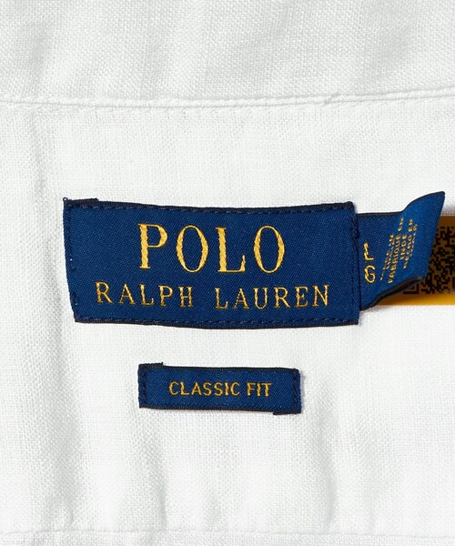 POLO RALPH LAUREN(ポロ ラルフ ローレン)の「<POLO RALPH LAUREN>クラシックフィット キャンプ シャツ(シャツ/ブラウス・メンズ・ブラック/ホワイト・L/M)」の13枚目の写真