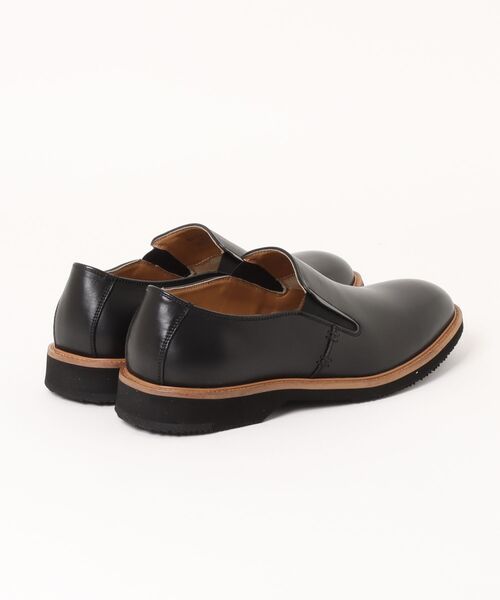 Piedi Nudi（ピエディヌーディ）の「LEON 本革 スリッポン ビジネスシューズ（ドレスシューズ・メンズ・ブラック/ダークブラウン・25.0cm/25.5cm/26.0cm/26.5cm/27.0cm）」の3枚目の写真