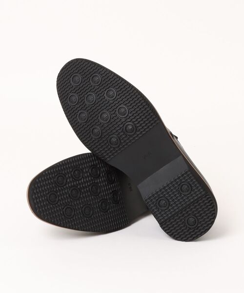 Piedi Nudi（ピエディヌーディ）の「LEON 本革 スリッポン ビジネスシューズ（ドレスシューズ・メンズ・ブラック/ダークブラウン・25.0cm/25.5cm/26.0cm/26.5cm/27.0cm）」の4枚目の写真