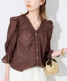 SLOBE IENA（スローブイエナ）の「《追加》コットンレーヨンレースブラウス（シャツ/ブラウス）」