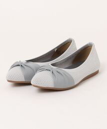 ABC SELECT エービーシーセレクト CL RIBBON KNIT リボンニットパンプス W5075 GRAY