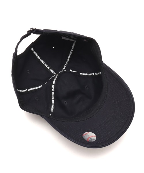 NIKE(ナイキ)の「NIKE CLUB UNSTRUCTURED ORGANIC COTTON CAP / ナイキ クラブ アンストラクチャード オーガニックコットン キャップ【SP】(キャップ・メンズ・ネイビー・M/L)」の2枚目の写真