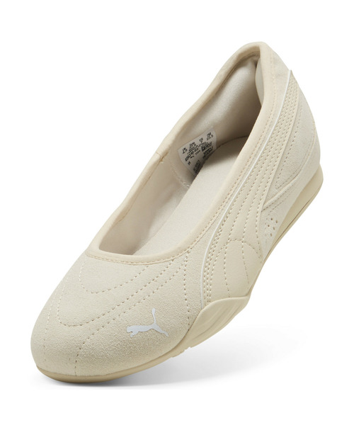 PUMA（プーマ）の「PUMA プーマ ウィメンズ プーマ キャッチ ソレイユ バレリーナ SD スニーカ（バレエシューズ・レディース・ブラック×ホワイト/ホワイト系その他・25.0cm/26.0cm/22.0cm/22.5cm/23.5cm/24.5cm/25.5cm/23.0cm/24.0cm）」の12枚目の写真