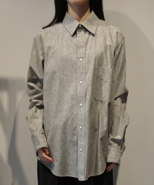 TOGA TOO Denim shirts（シャツ/ブラウス）｜TOGA TOO（トーガトゥ）の 