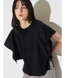 ミミさま専用です。Elendeek エレンディーク プリーツ Tシャツ CABLE NECK MIX TUNIC | ELENDEEK/エレンディーク