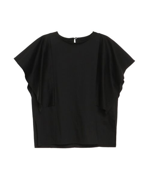 ELENDEEK（エレンディーク）の「BACK DRAPE CS（Tシャツ/カットソー・レディース・ブラック/グレー/オフホワイト・FREE）」の22枚目の写真