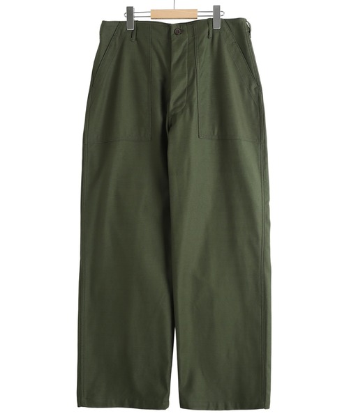 CIOTA（シオタ）の「CIOTA / シオタ：Baker Pants (Baggy)：PTLM-165[STD]（その他パンツ・メンズ・ダークオリーブ・4）」の2枚目の写真
