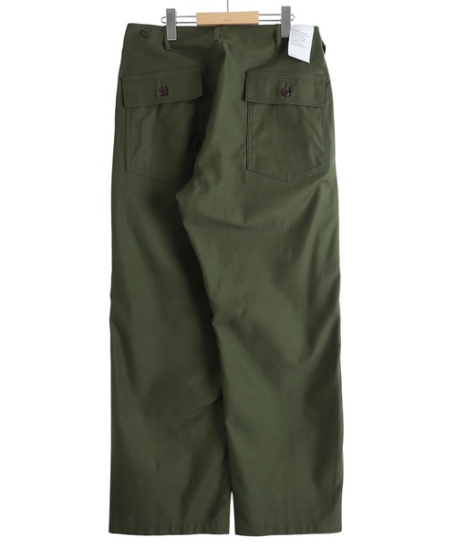 CIOTA（シオタ）の「CIOTA / シオタ：Baker Pants (Baggy)：PTLM-165[STD]（その他パンツ・メンズ・ダークオリーブ・4）」の3枚目の写真