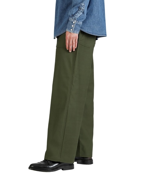 CIOTA（シオタ）の「CIOTA / シオタ：Baker Pants (Baggy)：PTLM-165[STD]（その他パンツ・メンズ・ダークオリーブ・4）」の9枚目の写真