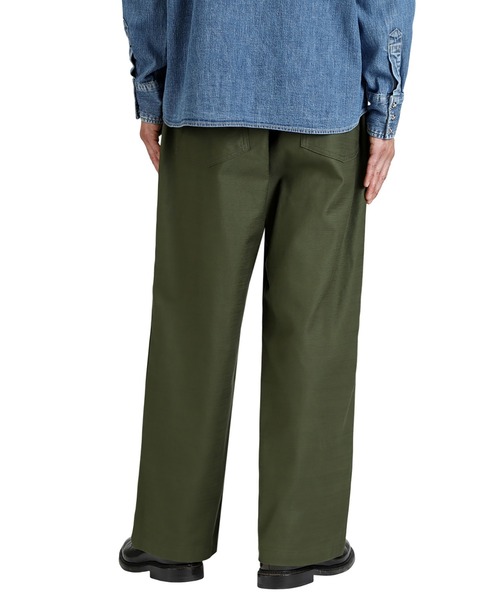 CIOTA（シオタ）の「CIOTA / シオタ：Baker Pants (Baggy)：PTLM-165[STD]（その他パンツ・メンズ・ダークオリーブ・4）」の10枚目の写真
