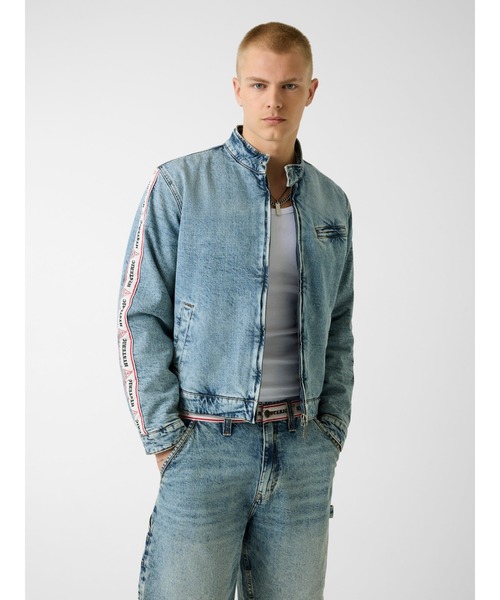 GUESS JEANS × HYSTERIC GLAMOUR Denim Motorcycle Jacket デニム