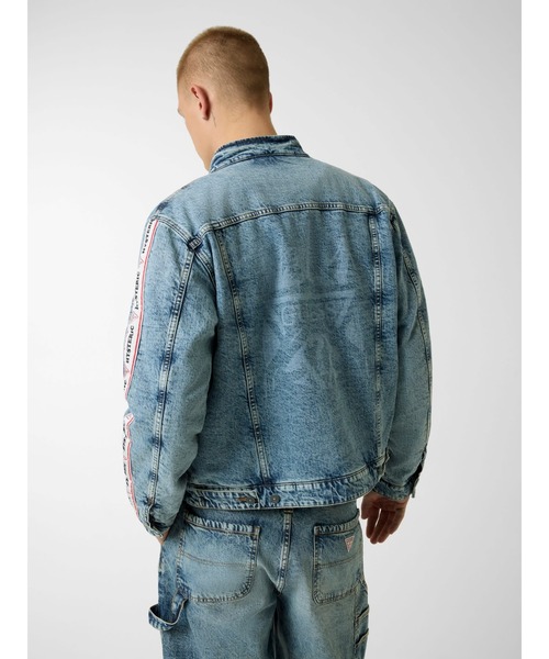 GUESS JEANS × HYSTERIC GLAMOUR Denim Motorcycle Jacket デニム