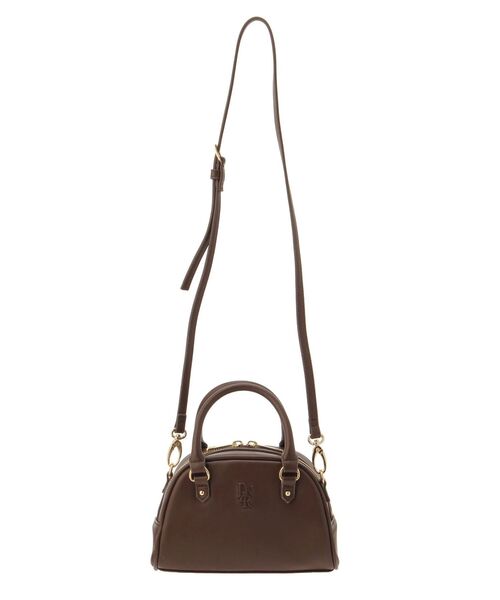 dazzlin(ダズリン)の「ハーフラウンドミニボストンバッグ(ハンドバッグ・レディース・ブラウン/ライム・FREE)」の17枚目の写真