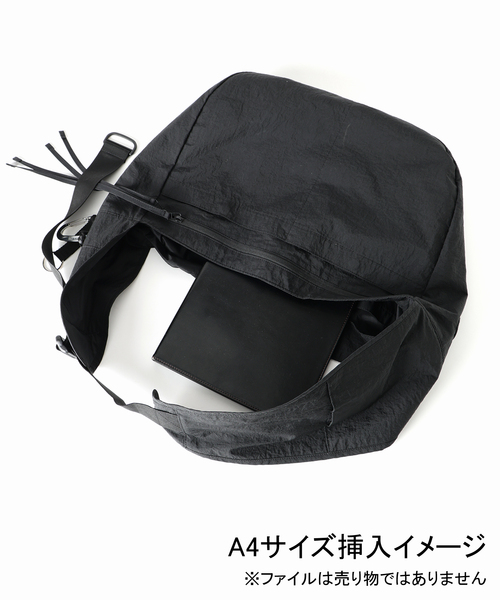 BAICYCLON by Bagjack(バイシクロン バイ バグジャック)の「BAICYCLON by bagjack 別注 ビッグショルダーバッグ + キーチェーン(ショルダーバッグ・メンズ・ブラック・FREE)」の21枚目の写真