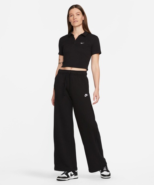 NIKE（ナイキ）の「ナイキ NIKE ナイキ  NSW エッセンシャル S/S ポロ（ポロシャツ・レディース・ブラック/オフホワイト/ベージュ・S/M/L/XL）」の5枚目の写真