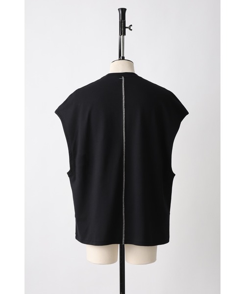 SHINYAKOZUKA（シンヤコヅカ）の「UPCYCLED VACATION(ISSUE#6)（その他トップス・メンズ・ブラック/ホワイト系その他/ネイビー・SMALL/X-SMALL/MEDIUM/LARGE）」の8枚目の写真