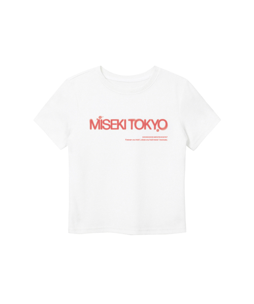 Miseki SEOUL(ミセキソウル)の「Misekitokyo logo short sleeve WHITE (Exclusive)(Tシャツ/カットソー・レディース・その他・1/2)」の1枚目の写真