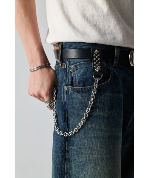 CALEE（キャリー）の「STUDS LEATHER KEY CASE（財布）」 - WEAR