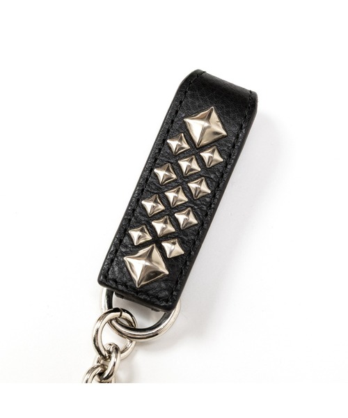 STUDS LEATHER WALLET CHAIN（財布）｜CALEE（キャリー）の
