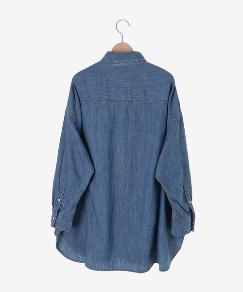 le.coeur blanc(ルクールブラン)の「Healthy DENIM Almond(シャツ/ブラウス・レディース・ブルー・38)」の15枚目の写真