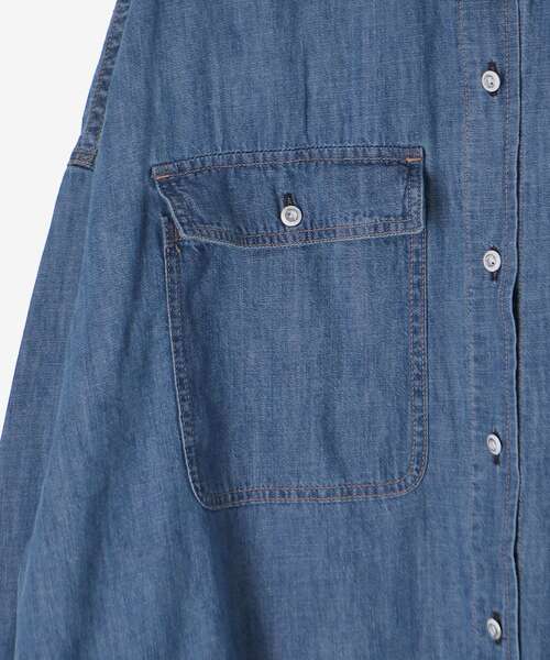 le.coeur blanc(ルクールブラン)の「Healthy DENIM Almond(シャツ/ブラウス・レディース・ブルー・38)」の18枚目の写真