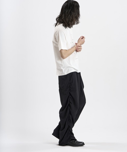 NO ID.(ノーアイディ)の「【NO ID.】Binary Number Print T-Shirt / バイナリー ナンバー プリント Tシャツ(Tシャツ/カットソー・メンズ・ブラック/ホワイト・2/1)」の21枚目の写真