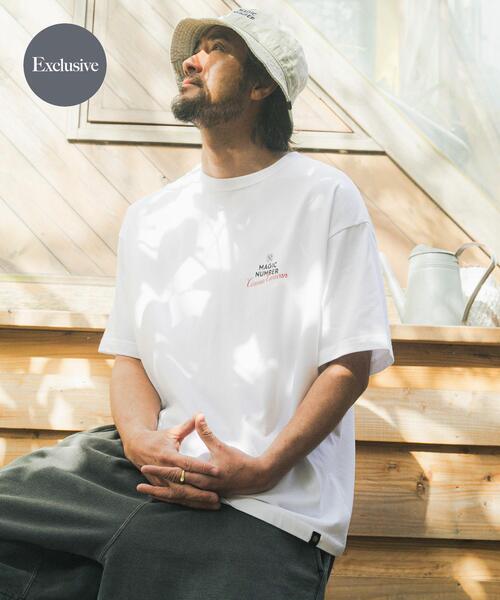 MAGIC NUMBER（マジック ナンバー）の「CINEMACARAVAN×MAGIC NUMBER×Sonny Label　コラボTシャツ2（Tシャツ/カットソー・メンズ・イエロー/ピンク/ブルー・SMALL/MEDIUM/LARGE）」の3枚目の写真