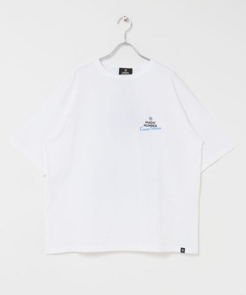 MAGIC NUMBER（マジック ナンバー）の「CINEMACARAVAN×MAGIC NUMBER×Sonny Label　コラボTシャツ2（Tシャツ/カットソー・メンズ・イエロー/ピンク/ブルー・SMALL/MEDIUM/LARGE）」の10枚目の写真