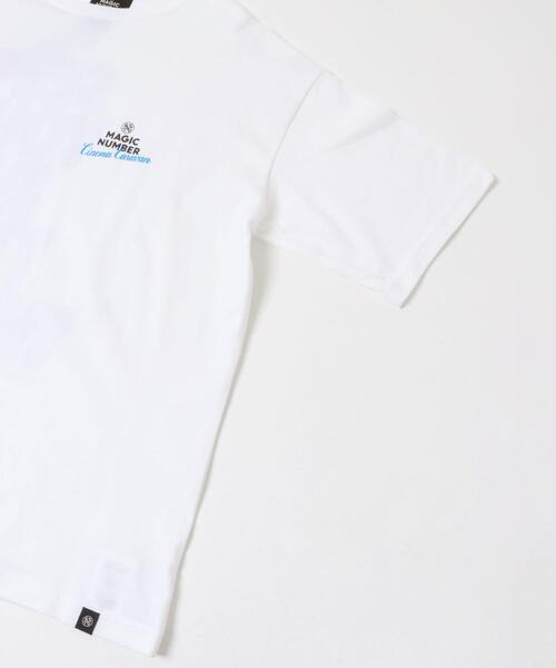 MAGIC NUMBER（マジック ナンバー）の「CINEMACARAVAN×MAGIC NUMBER×Sonny Label　コラボTシャツ2（Tシャツ/カットソー・メンズ・イエロー/ピンク/ブルー・SMALL/MEDIUM/LARGE）」の11枚目の写真