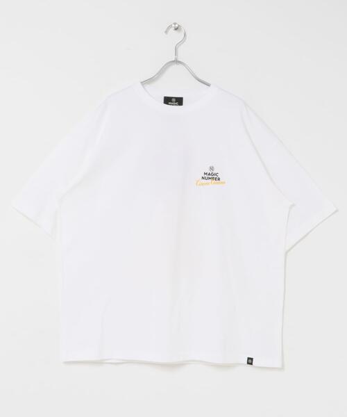 MAGIC NUMBER（マジック ナンバー）の「CINEMACARAVAN×MAGIC NUMBER×Sonny Label　コラボTシャツ2（Tシャツ/カットソー・メンズ・イエロー/ピンク/ブルー・SMALL/MEDIUM/LARGE）」の21枚目の写真