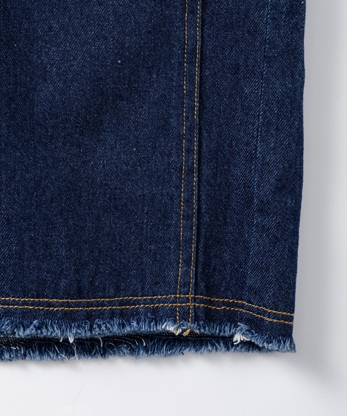 ILL'S(イルズ)の「ダブルニーカーブショーツ / DOUBLE KNEE CURVE SHORTS メンズ ウィメンズ ユニセックス(デニムパンツ・メンズ・カーキ/ブラック/ブルー・L/M)」の13枚目の写真