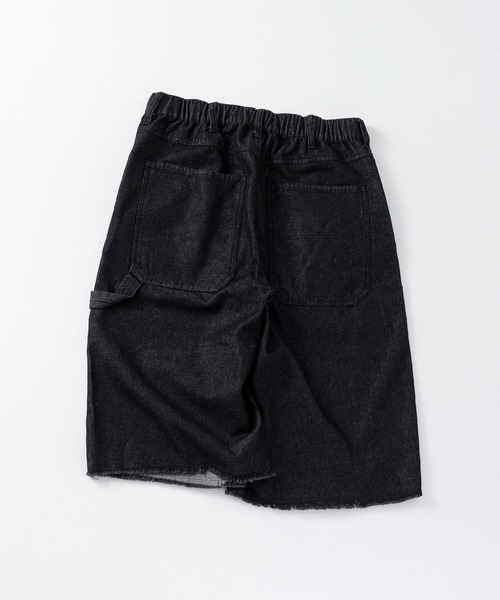 ILL'S(イルズ)の「ダブルニーカーブショーツ / DOUBLE KNEE CURVE SHORTS メンズ ウィメンズ ユニセックス(デニムパンツ・メンズ・カーキ/ブラック/ブルー・L/M)」の17枚目の写真