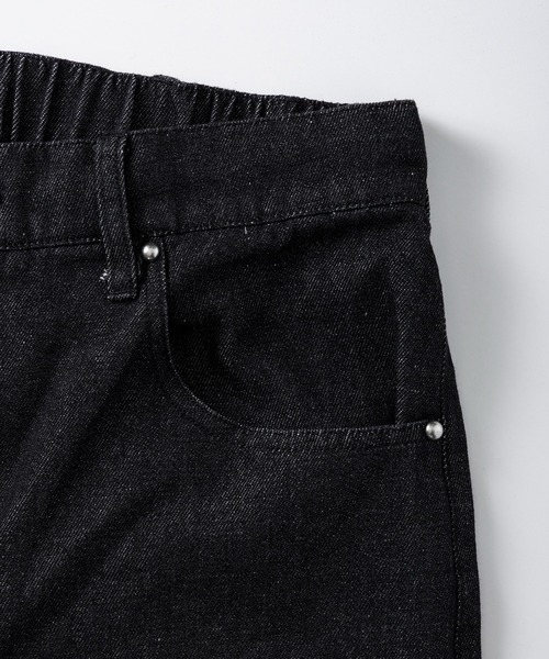 ILL'S(イルズ)の「ダブルニーカーブショーツ / DOUBLE KNEE CURVE SHORTS メンズ ウィメンズ ユニセックス(デニムパンツ・メンズ・カーキ/ブラック/ブルー・L/M)」の19枚目の写真