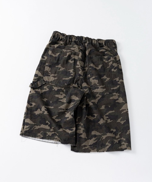 ILL'S(イルズ)の「ダブルニーカーブショーツ / DOUBLE KNEE CURVE SHORTS メンズ ウィメンズ ユニセックス(デニムパンツ・メンズ・カーキ/ブラック/ブルー・L/M)」の5枚目の写真