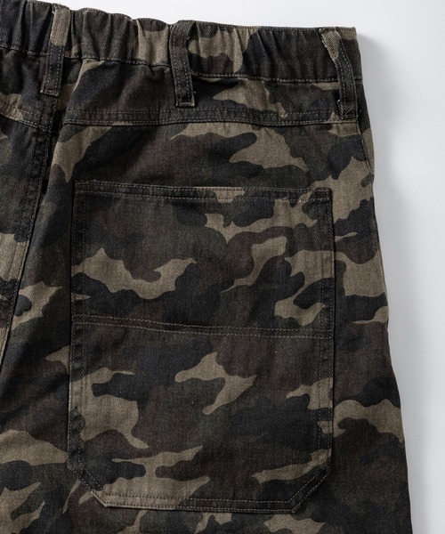 ILL'S(イルズ)の「ダブルニーカーブショーツ / DOUBLE KNEE CURVE SHORTS メンズ ウィメンズ ユニセックス(デニムパンツ・メンズ・カーキ/ブラック/ブルー・L/M)」の9枚目の写真