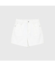 ナディアサマー デニムショーツ_ホワイト / NADIA SUMMER DENIM SHORTS_WHITE